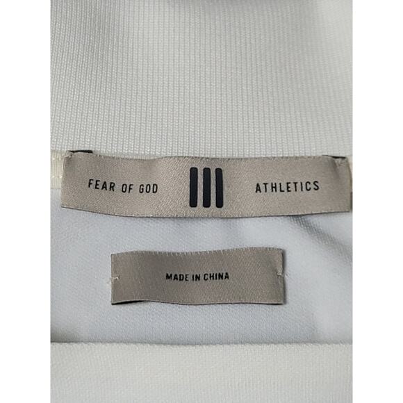 Fear of God Adidas Goalie Jersey Cream/BlackSize Large - Picture 11 of 14